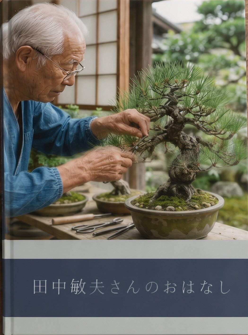 ご本人のお写真を使った表紙例